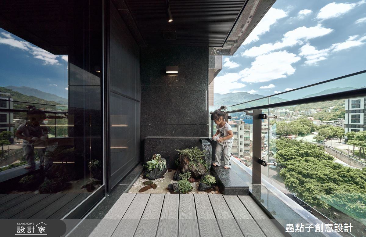 35坪新成屋(5年以下)＿簡約風陽台案例圖片＿蟲點子創意設計＿蟲點子_117之60