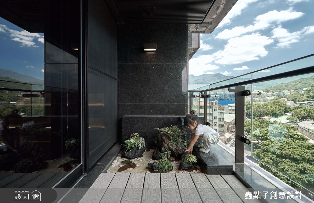 35坪新成屋(5年以下)＿簡約風陽台案例圖片＿蟲點子創意設計＿蟲點子_117之389