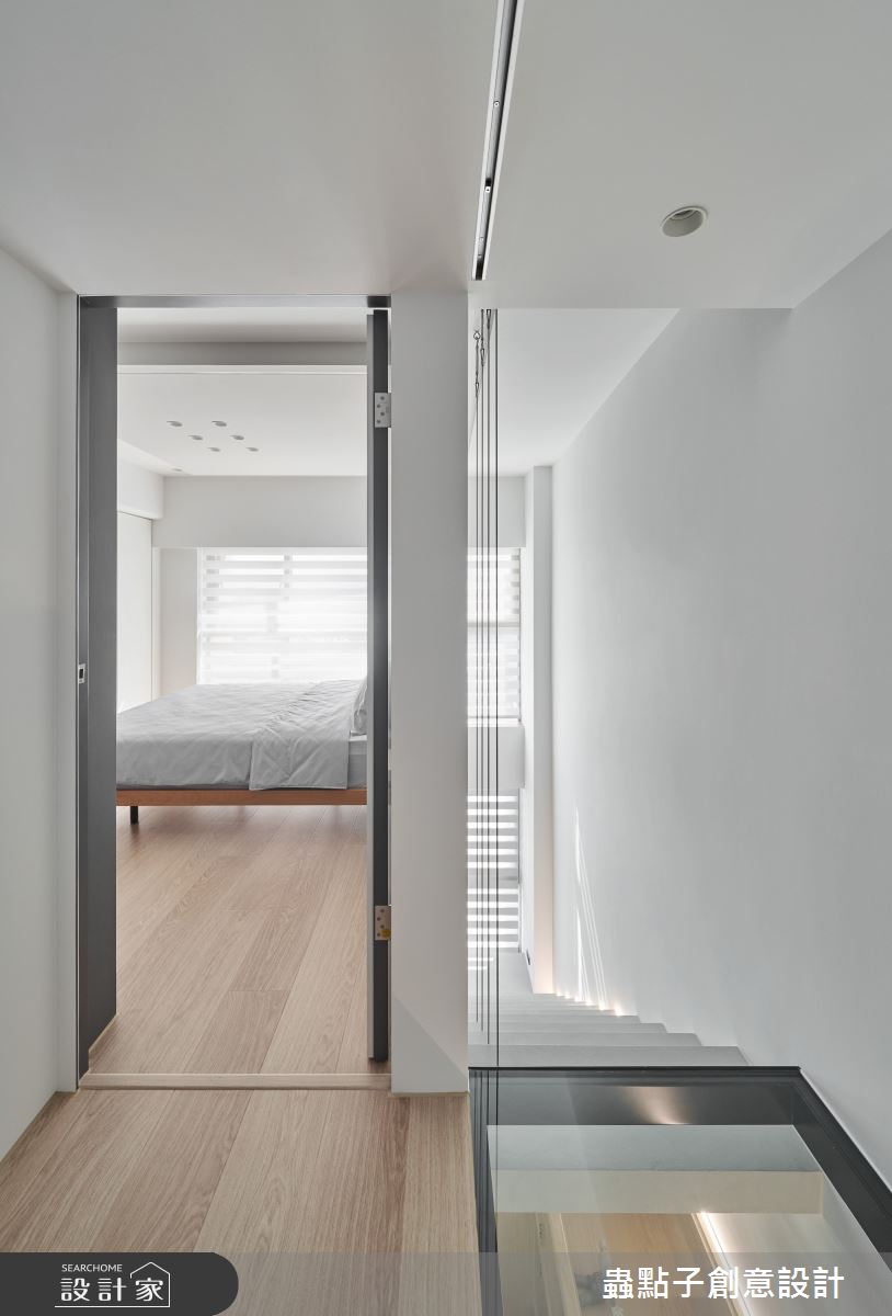 10坪中古屋(5~15年)＿簡約風臥室樓梯案例圖片＿蟲點子創意設計＿蟲點子_118之19