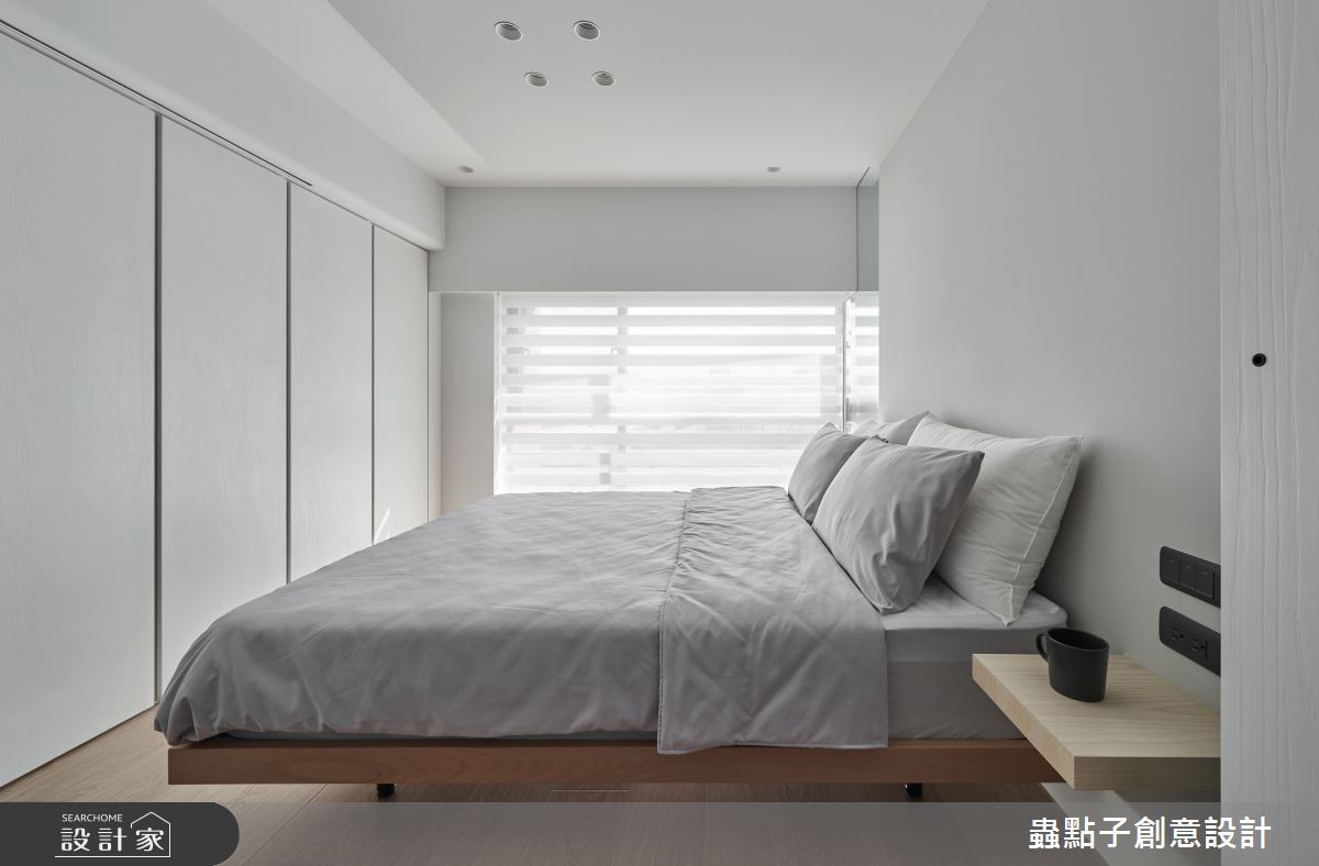 10坪中古屋(5~15年)＿簡約風臥室案例圖片＿蟲點子創意設計＿蟲點子_118之20