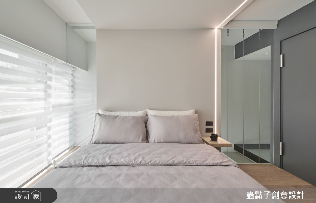 10坪中古屋(5~15年)＿簡約風臥室案例圖片＿蟲點子創意設計＿蟲點子_118之21