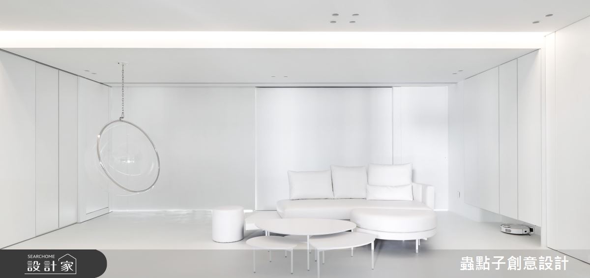 56坪新成屋(5年以下)＿簡約風客廳案例圖片＿蟲點子創意設計＿蟲點子_119之14