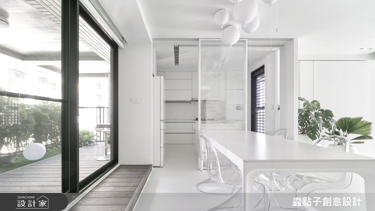 56坪新成屋(5年以下)＿簡約風餐廳廚房中島案例圖片＿蟲點子創意設計＿蟲點子_119之8