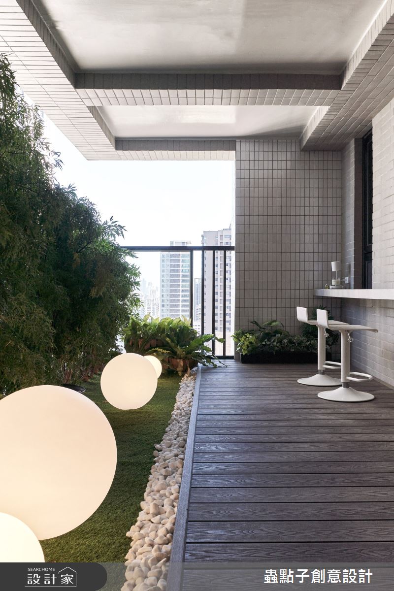56坪新成屋(5年以下)＿簡約風庭院案例圖片＿蟲點子創意設計＿蟲點子_119之36