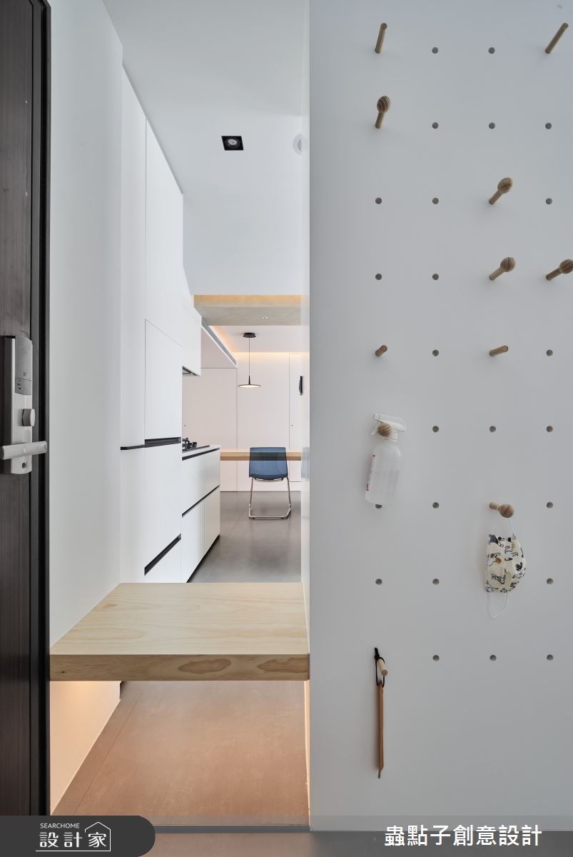 30坪老屋(16~30年)＿簡約風玄關案例圖片＿蟲點子創意設計＿蟲點子_120之4