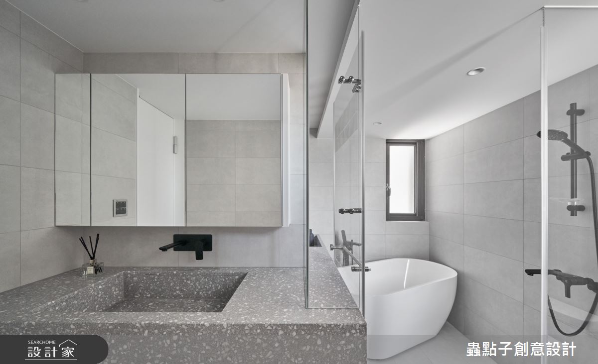 30坪老屋(16~30年)＿簡約風浴室案例圖片＿蟲點子創意設計＿蟲點子_120之26