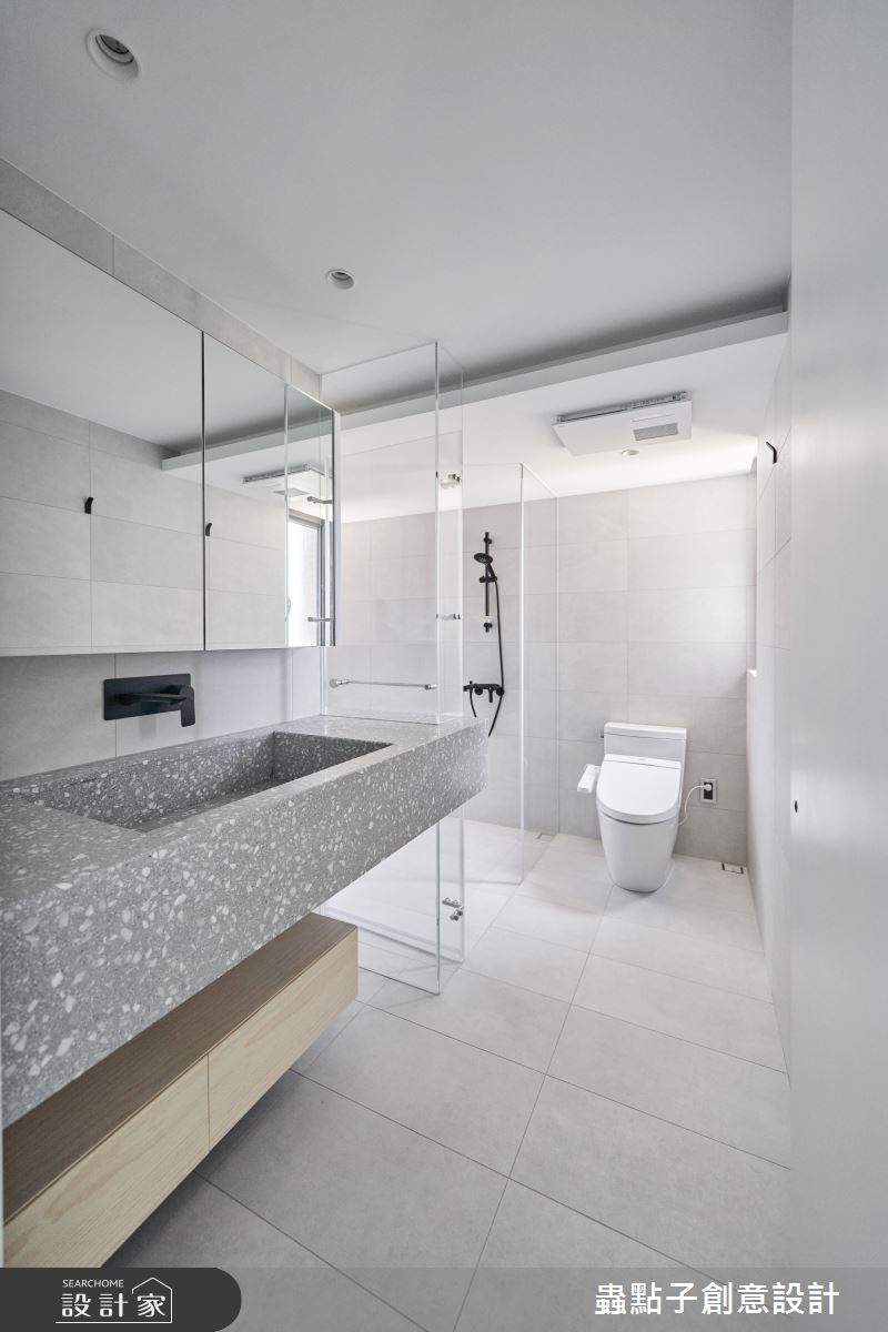 30坪老屋(16~30年)＿簡約風浴室案例圖片＿蟲點子創意設計＿蟲點子_120之30