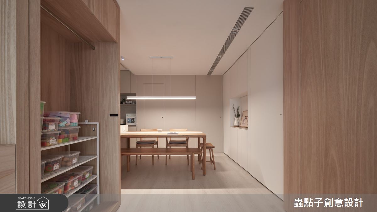 23坪新成屋(5年以下)＿簡約風餐廳多功能室案例圖片＿蟲點子創意設計＿蟲點子_121之28