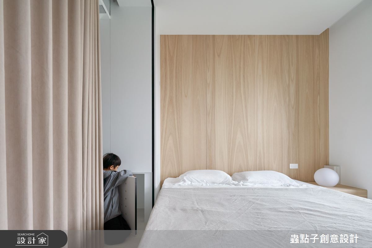 23坪新成屋(5年以下)＿簡約風臥室案例圖片＿蟲點子創意設計＿蟲點子_121之40