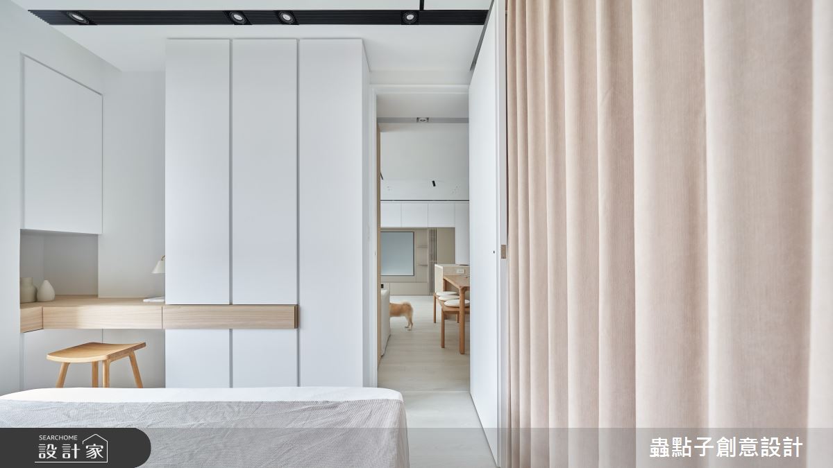 23坪新成屋(5年以下)＿簡約風臥室案例圖片＿蟲點子創意設計＿蟲點子_121之34
