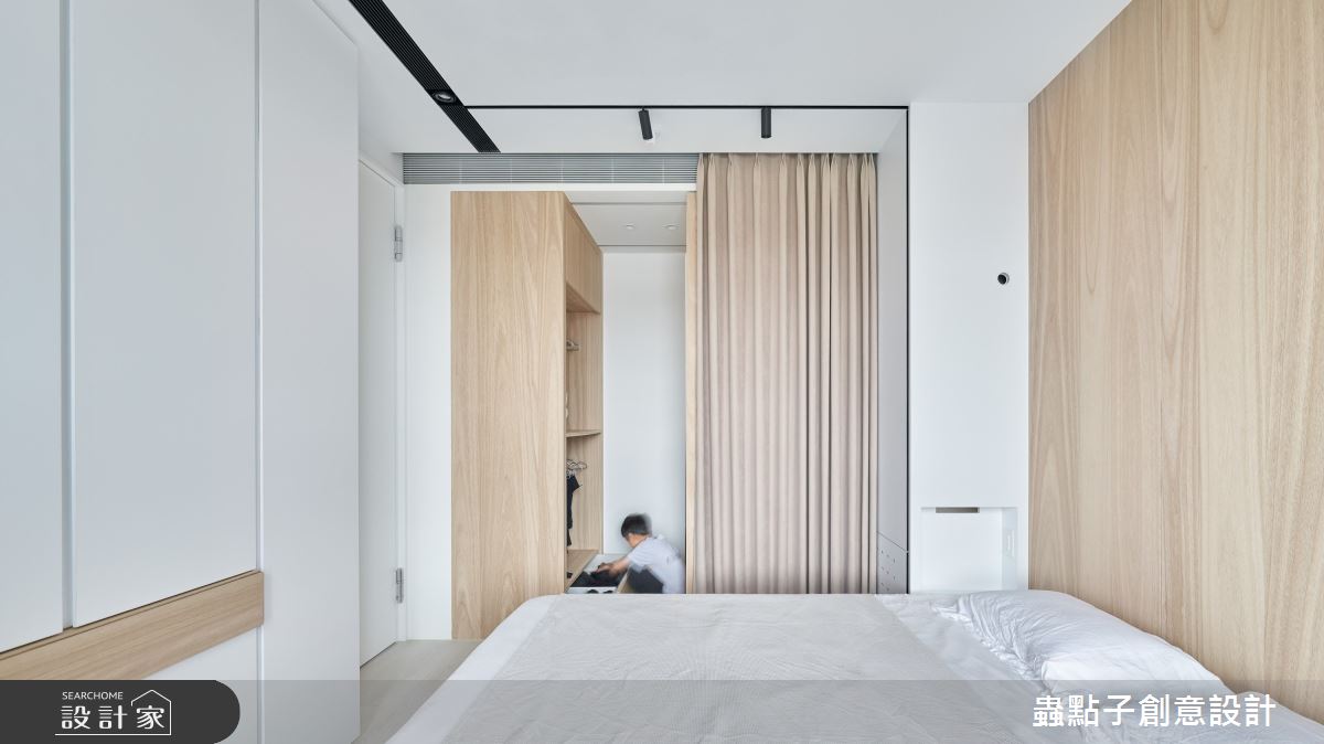 23坪新成屋(5年以下)＿簡約風臥室案例圖片＿蟲點子創意設計＿蟲點子_121之41