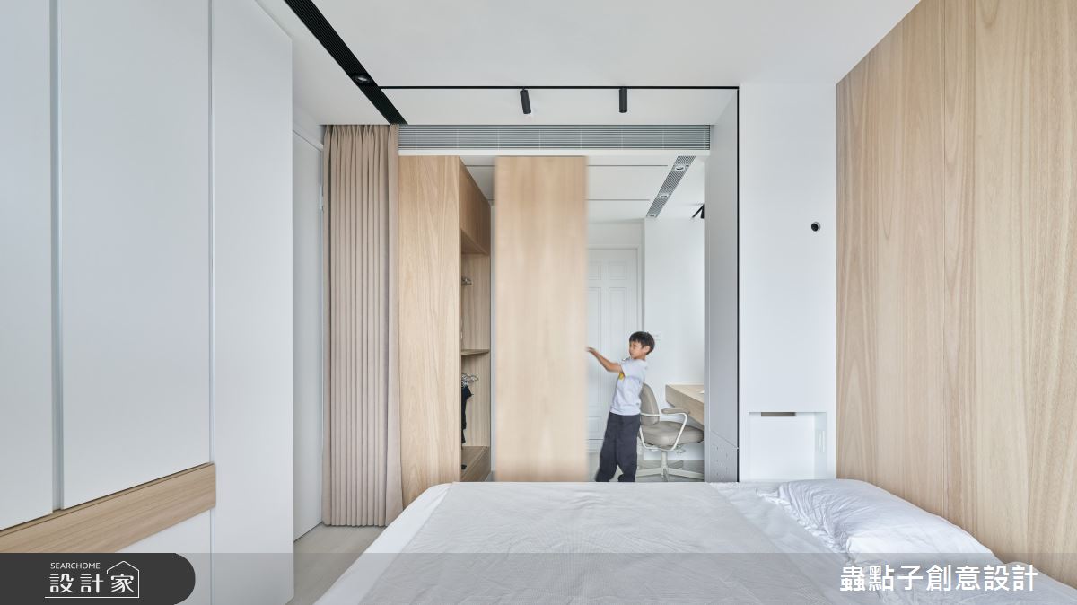 23坪新成屋(5年以下)＿簡約風臥室案例圖片＿蟲點子創意設計＿蟲點子_121之37