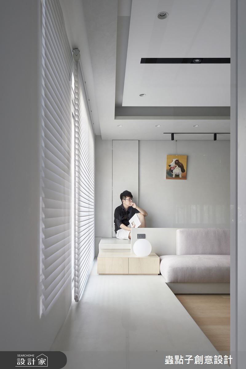 21坪新成屋(5年以下)＿北歐風客廳案例圖片＿蟲點子創意設計＿蟲點子_122之32