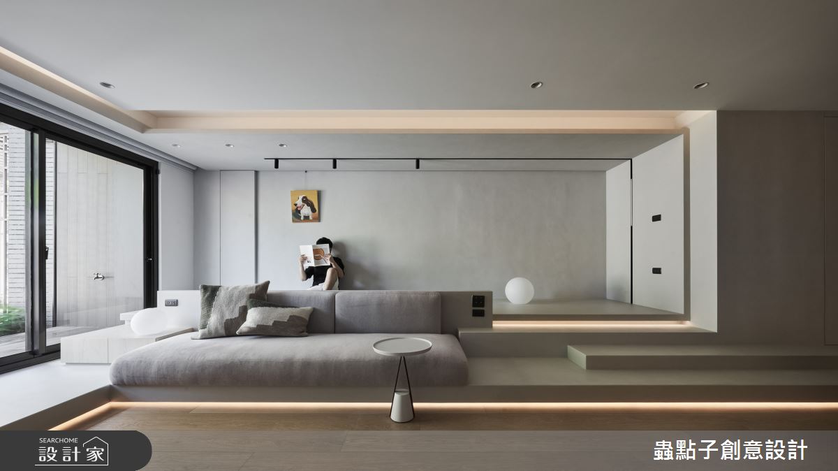 21坪新成屋(5年以下)＿北歐風客廳案例圖片＿蟲點子創意設計＿蟲點子_122之7