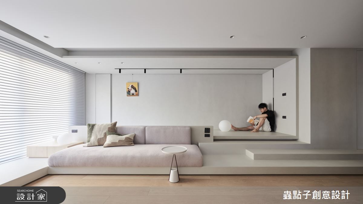 21坪新成屋(5年以下)＿北歐風客廳案例圖片＿蟲點子創意設計＿蟲點子_122之5