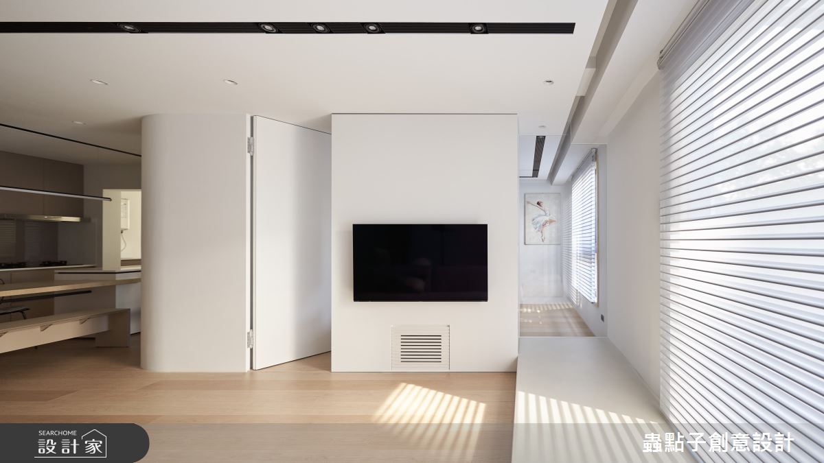 21坪新成屋(5年以下)＿北歐風客廳案例圖片＿蟲點子創意設計＿蟲點子_122之16