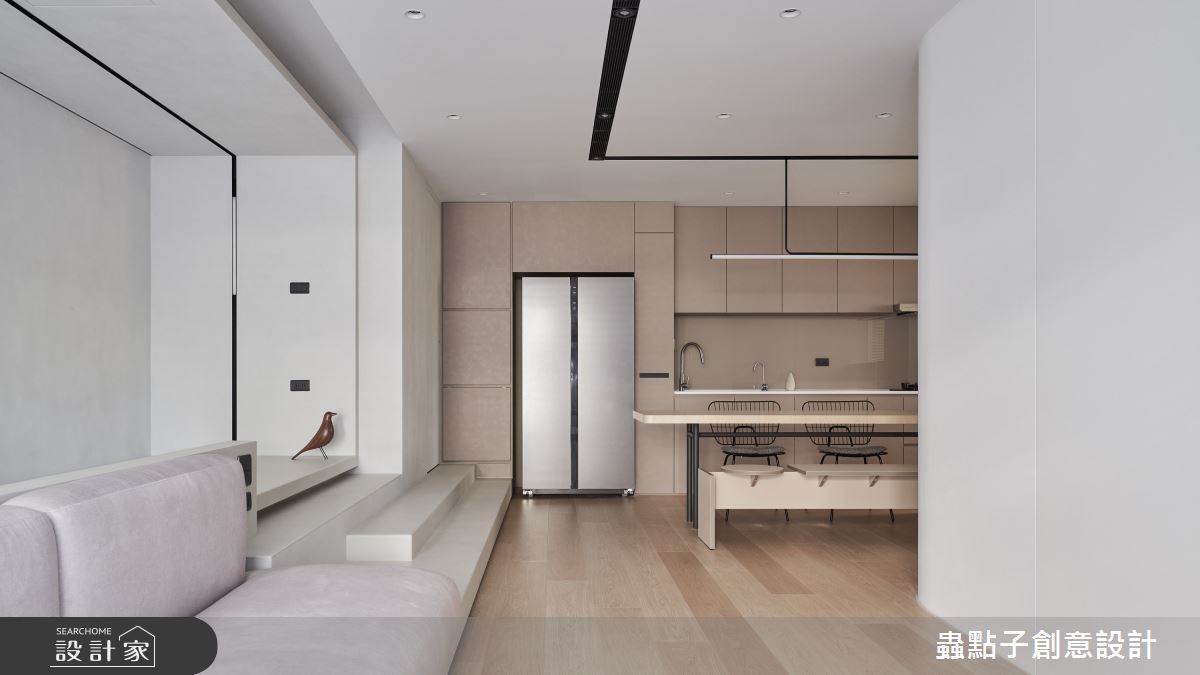 21坪新成屋(5年以下)＿北歐風客廳餐廳案例圖片＿蟲點子創意設計＿蟲點子_122之11