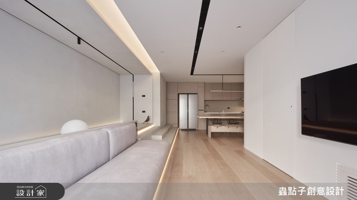 21坪新成屋(5年以下)＿北歐風客廳餐廳案例圖片＿蟲點子創意設計＿蟲點子_122之12