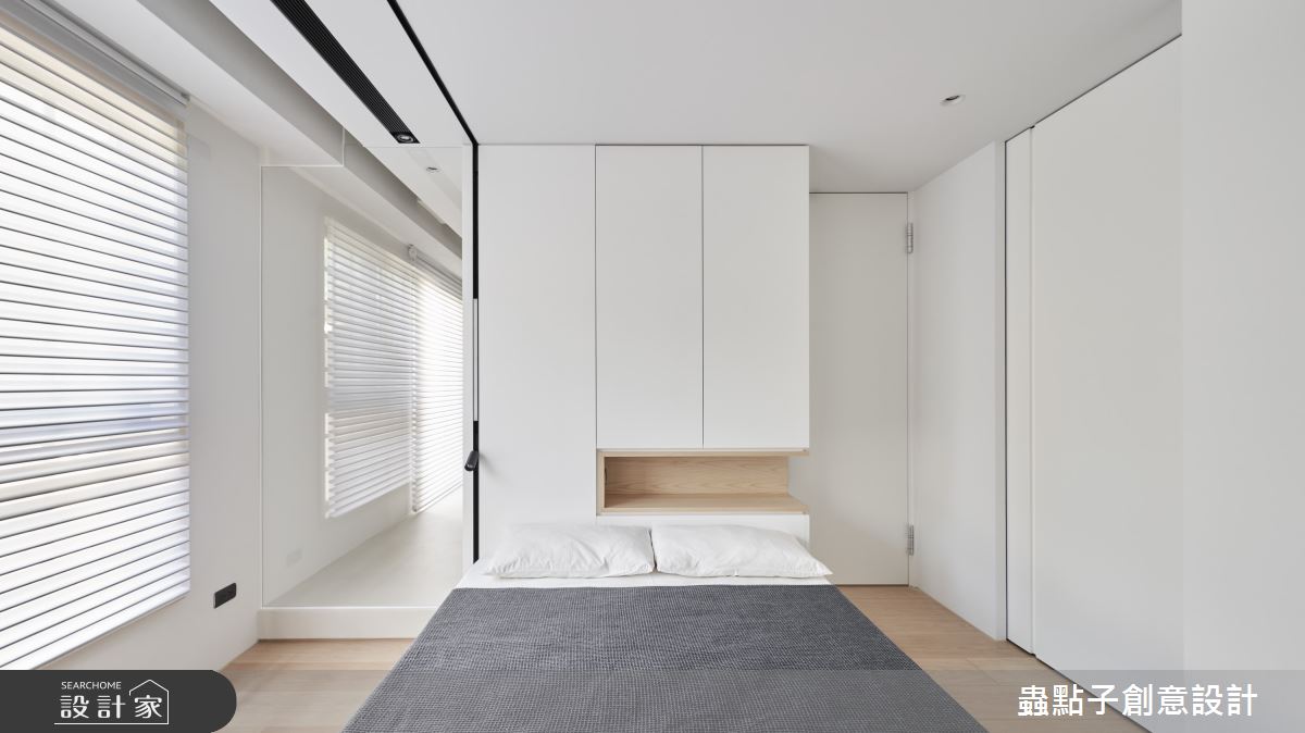 21坪新成屋(5年以下)＿北歐風臥室案例圖片＿蟲點子創意設計＿蟲點子_122之34