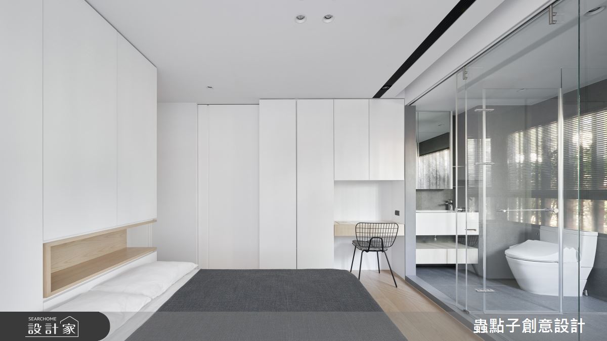 21坪新成屋(5年以下)＿北歐風臥室浴室案例圖片＿蟲點子創意設計＿蟲點子_122之38