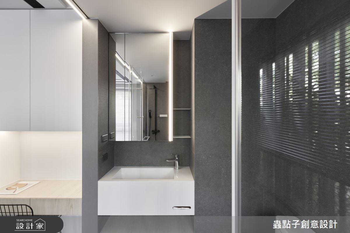 21坪新成屋(5年以下)＿北歐風浴室案例圖片＿蟲點子創意設計＿蟲點子_122之45
