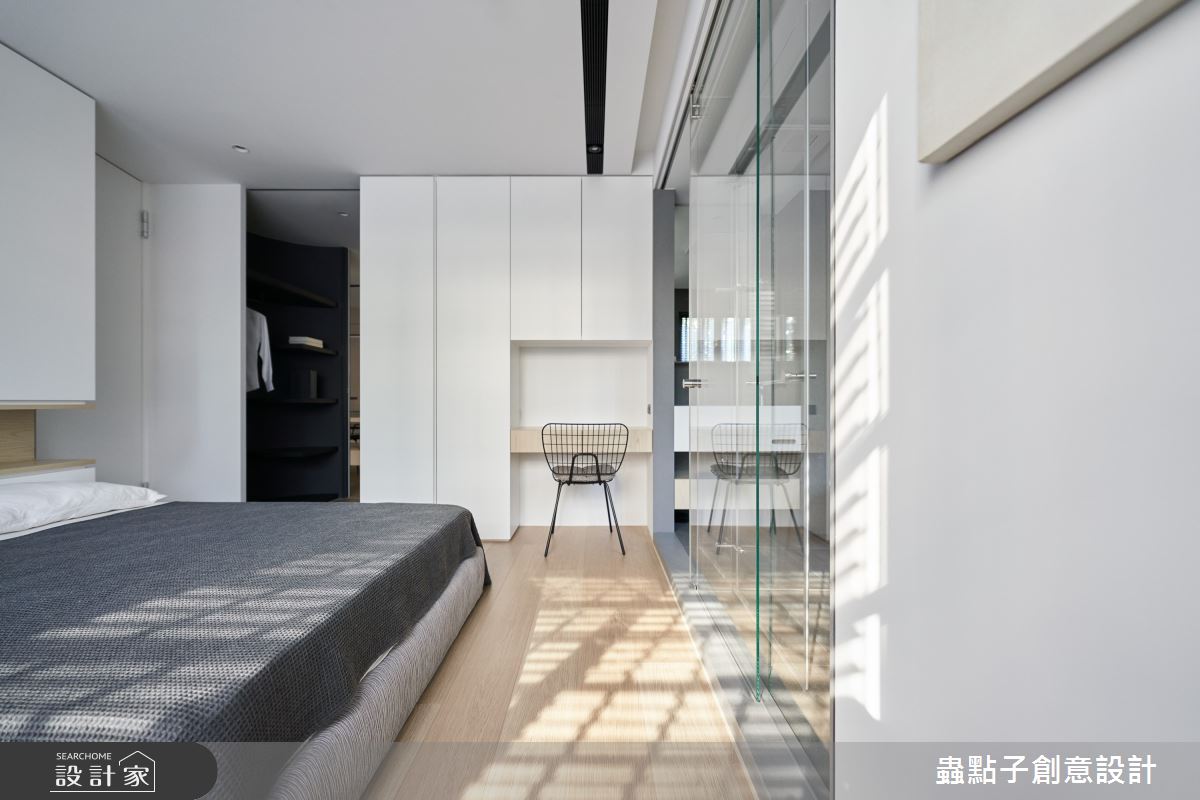 21坪新成屋(5年以下)＿北歐風臥室更衣間案例圖片＿蟲點子創意設計＿蟲點子_122之39