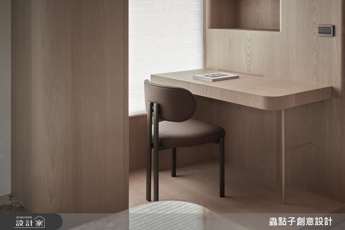 22坪老屋(41~50年)＿奶油風書房案例圖片＿蟲點子創意設計＿蟲點子_123之27