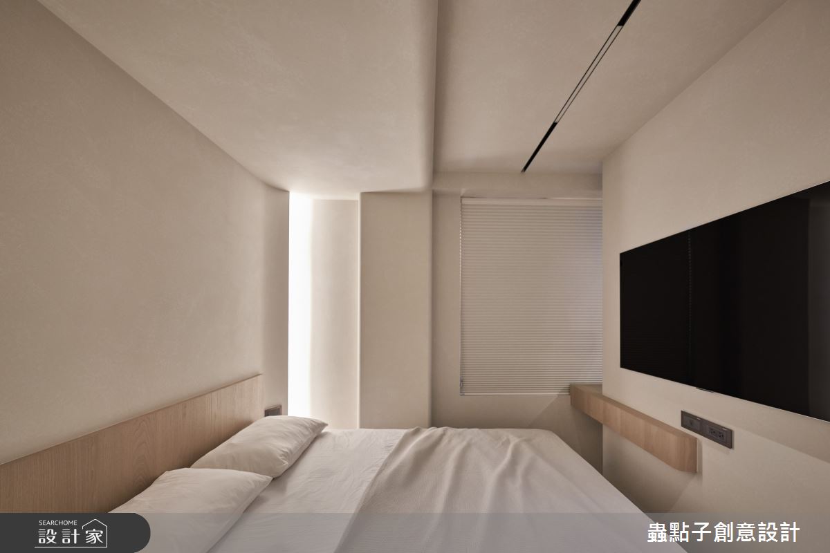 22坪老屋(41~50年)＿奶油風臥室案例圖片＿蟲點子創意設計＿蟲點子_123之29