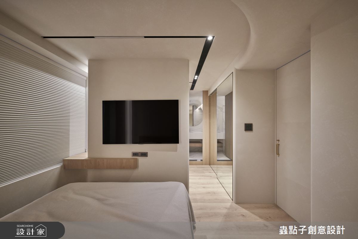 22坪老屋(41~50年)＿奶油風臥室案例圖片＿蟲點子創意設計＿蟲點子_123之32