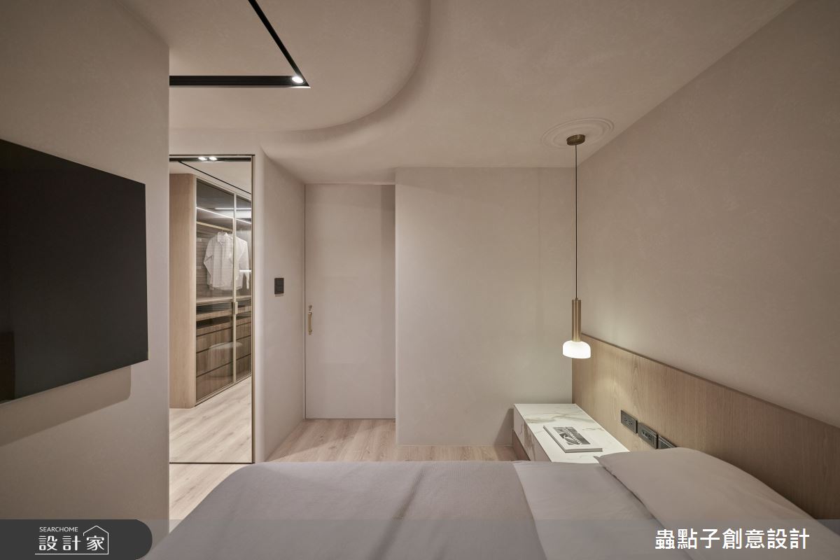 22坪老屋(41~50年)＿奶油風臥室案例圖片＿蟲點子創意設計＿蟲點子_123之33