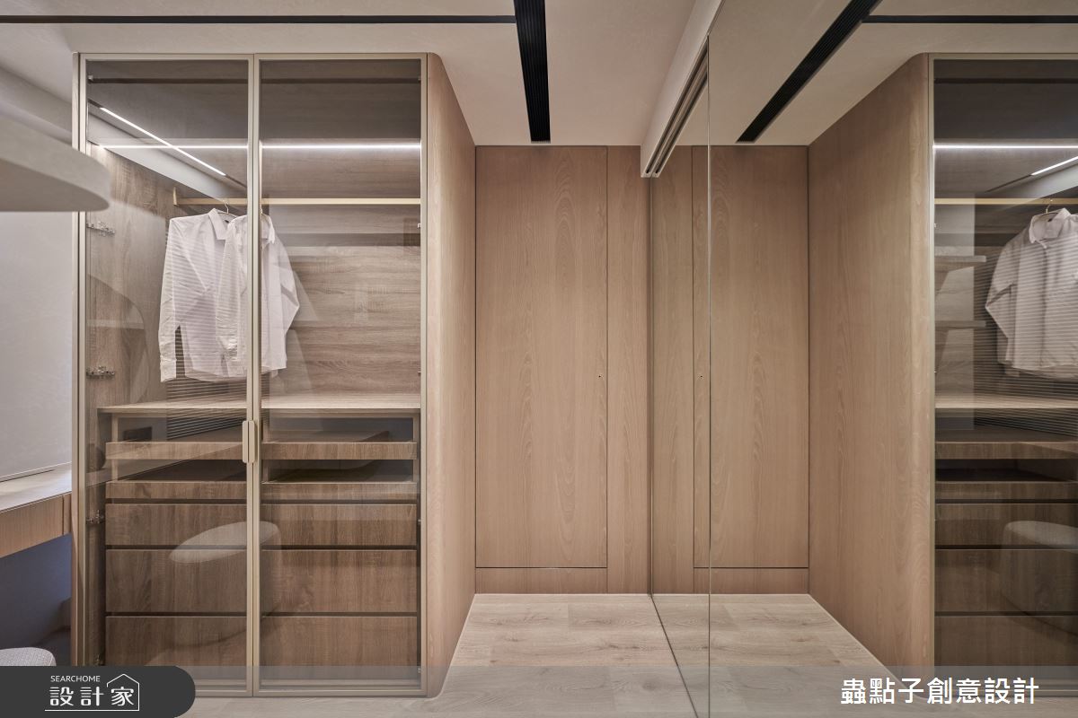 22坪老屋(41~50年)＿奶油風更衣間案例圖片＿蟲點子創意設計＿蟲點子_123之38