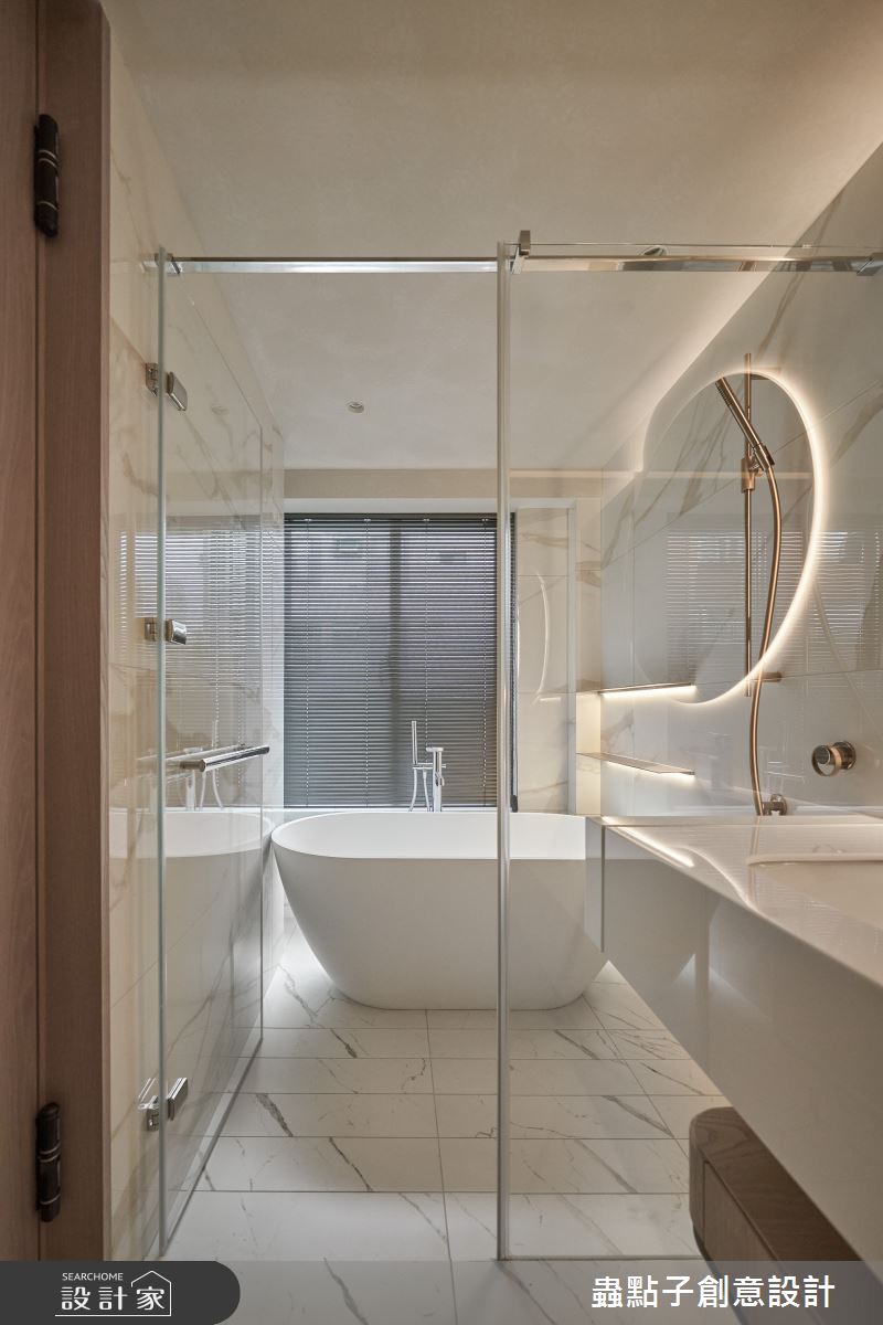 22坪老屋(41~50年)＿奶油風浴室案例圖片＿蟲點子創意設計＿蟲點子_123之40