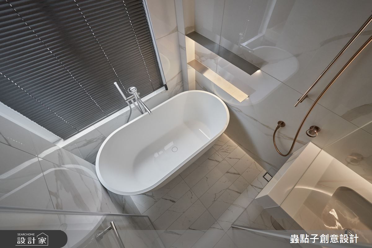 22坪老屋(41~50年)＿奶油風浴室案例圖片＿蟲點子創意設計＿蟲點子_123之44