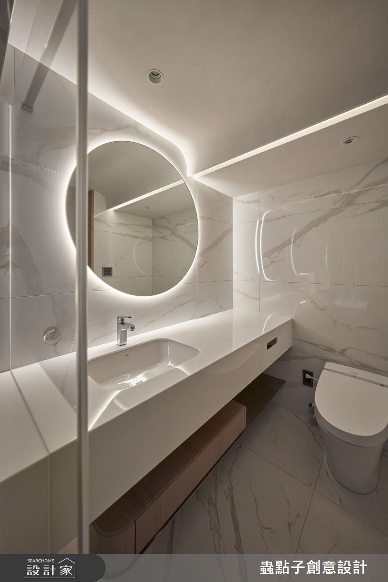 22坪老屋(41~50年)＿奶油風浴室案例圖片＿蟲點子創意設計＿蟲點子_123之41