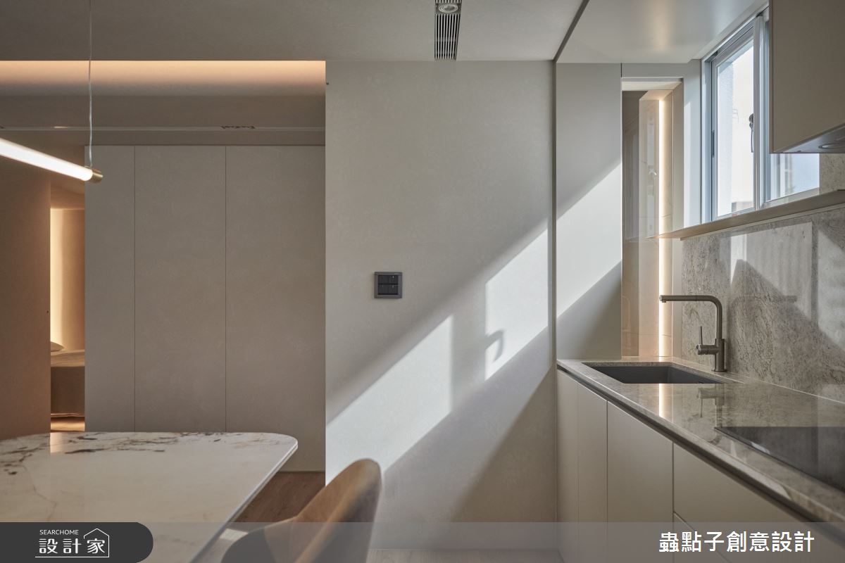 22坪老屋(41~50年)＿奶油風餐廳廚房案例圖片＿蟲點子創意設計＿蟲點子_123之18