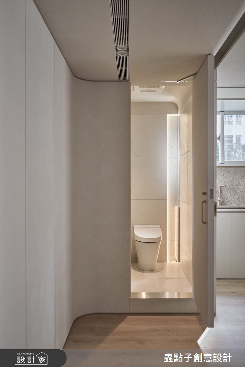 22坪老屋(41~50年)＿奶油風浴室案例圖片＿蟲點子創意設計＿蟲點子_123之47