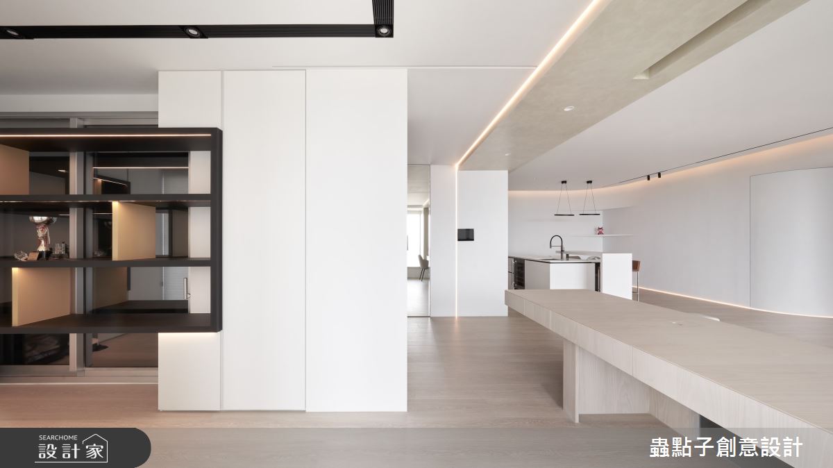 60坪新成屋(5年以下)＿簡約風書房案例圖片＿蟲點子創意設計＿蟲點子_124之15