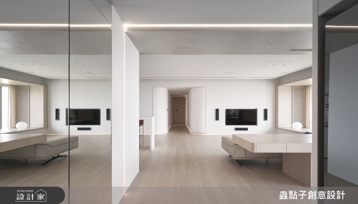60坪新成屋(5年以下)＿簡約風客廳書房案例圖片＿蟲點子創意設計＿蟲點子_124之13