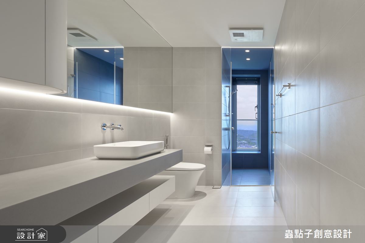 60坪新成屋(5年以下)＿簡約風浴室案例圖片＿蟲點子創意設計＿蟲點子_124之21