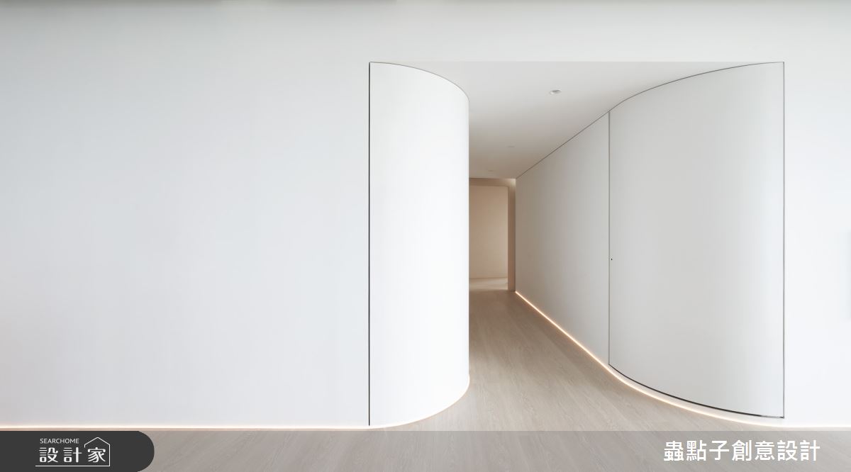 60坪新成屋(5年以下)＿簡約風走廊案例圖片＿蟲點子創意設計＿蟲點子_124之24