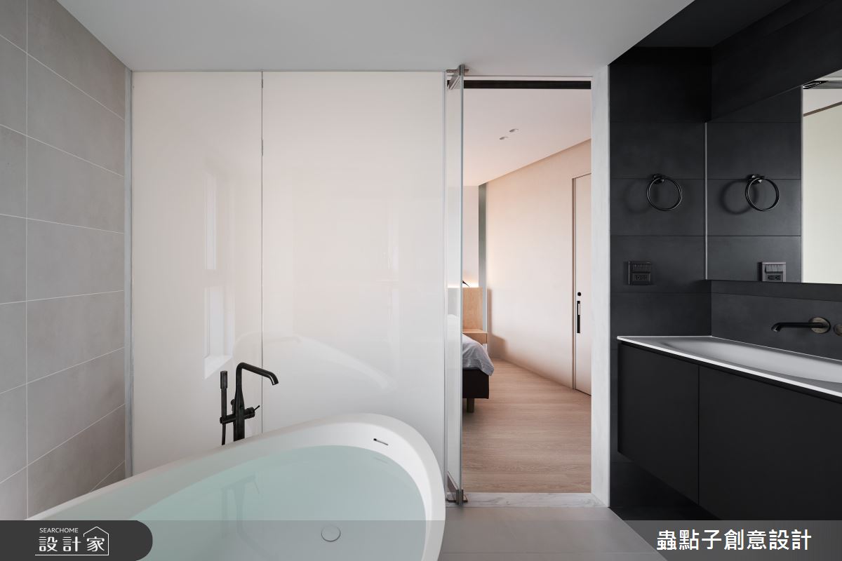 60坪新成屋(5年以下)＿簡約風浴室案例圖片＿蟲點子創意設計＿蟲點子_124之34