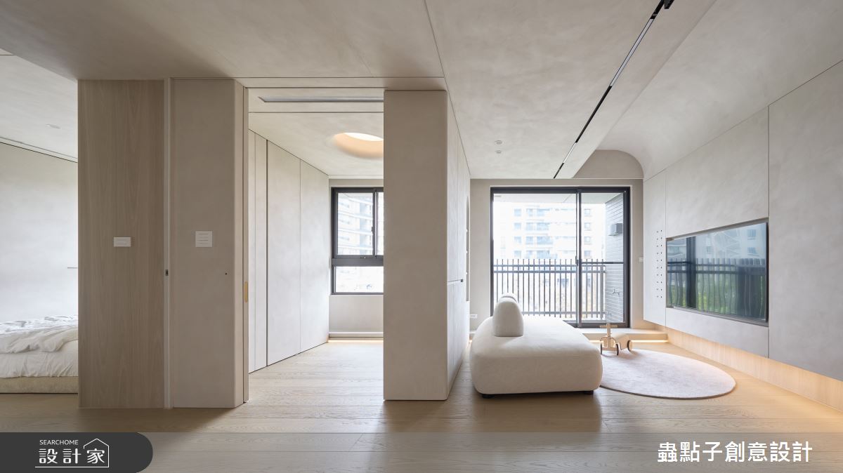 20坪新成屋(5年以下)＿北歐風客廳臥室客房多功能室案例圖片＿蟲點子創意設計＿蟲點子_125之13