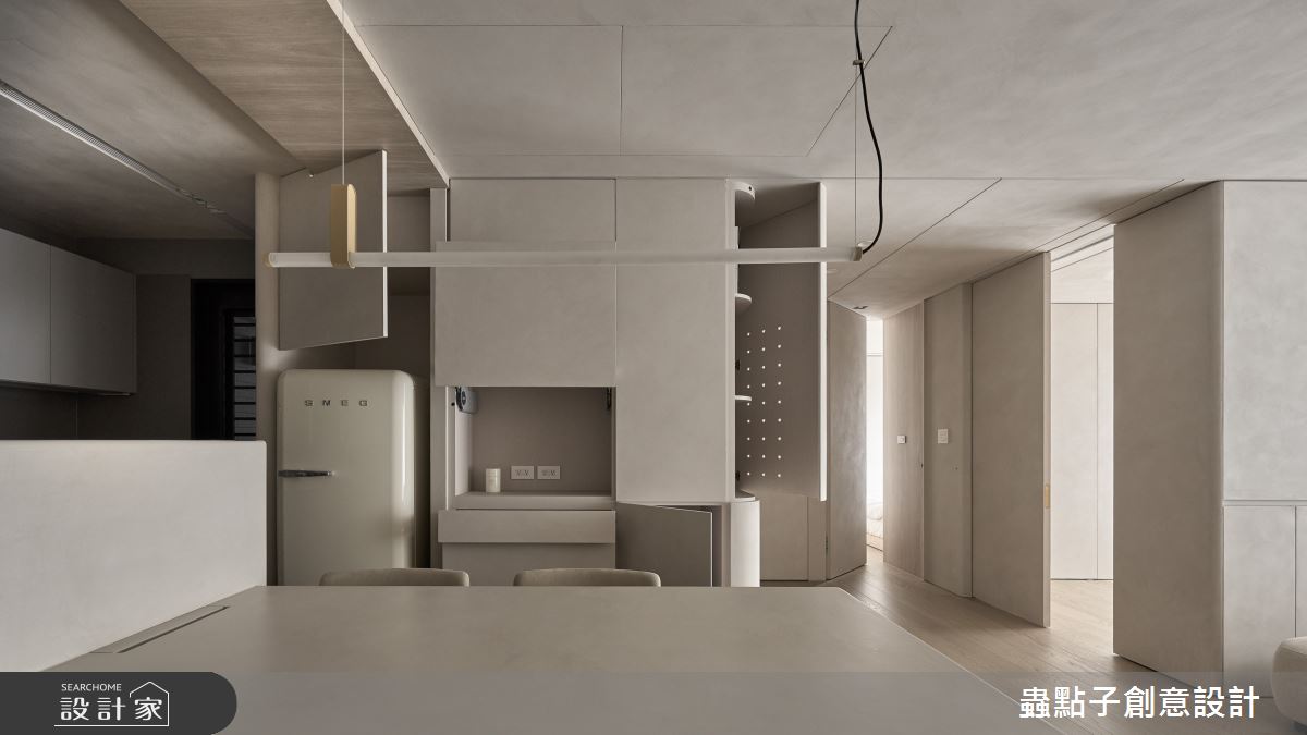 20坪新成屋(5年以下)＿北歐風餐廳吧檯中島案例圖片＿蟲點子創意設計＿蟲點子_125之12