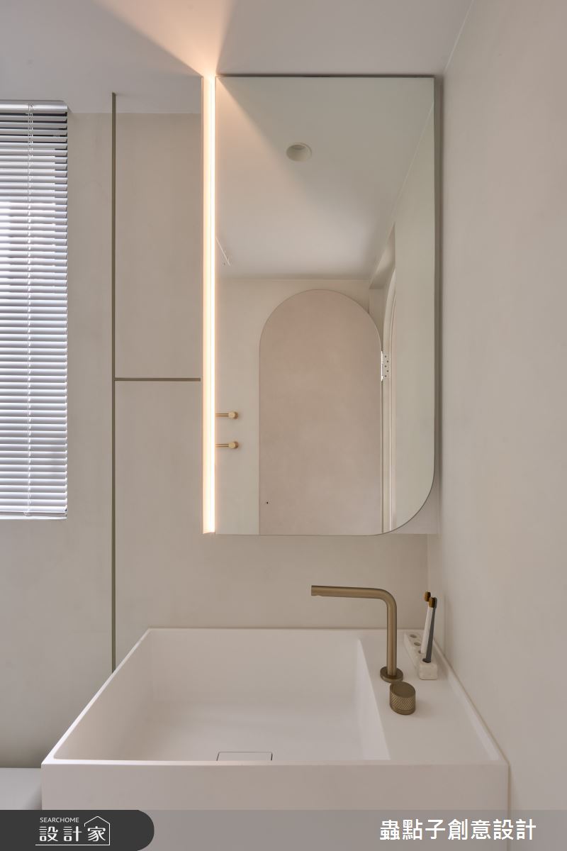 20坪新成屋(5年以下)＿北歐風浴室案例圖片＿蟲點子創意設計＿蟲點子_125之56
