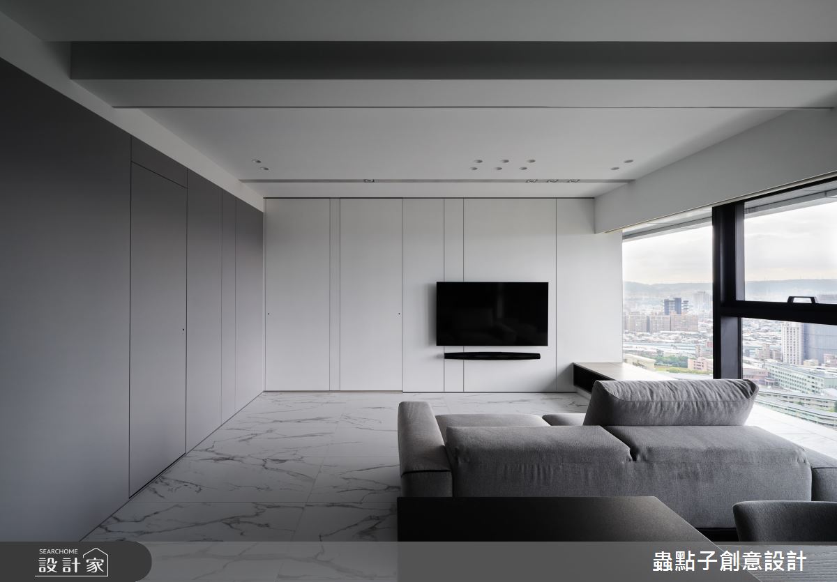 25坪新成屋(5年以下)＿簡約風客廳餐廳案例圖片＿蟲點子創意設計＿蟲點子_126之13