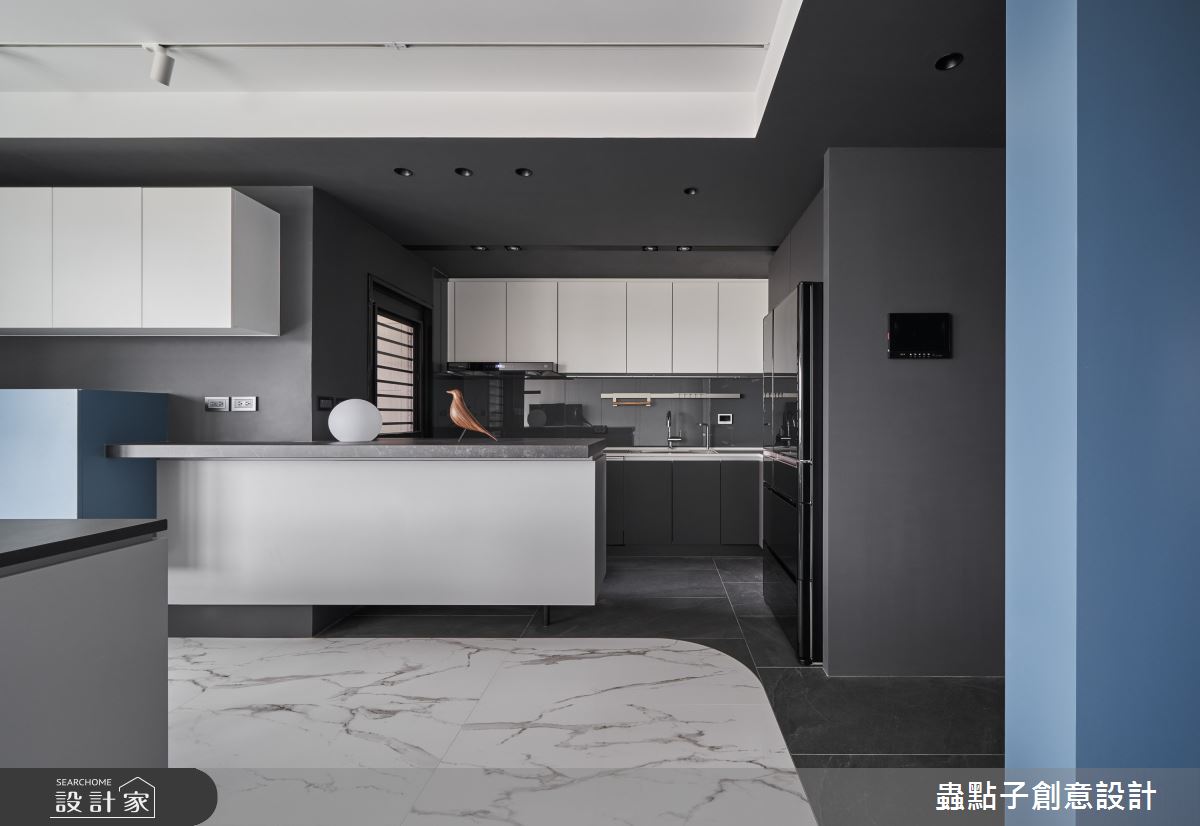 25坪新成屋(5年以下)＿簡約風廚房中島案例圖片＿蟲點子創意設計＿蟲點子_126之22