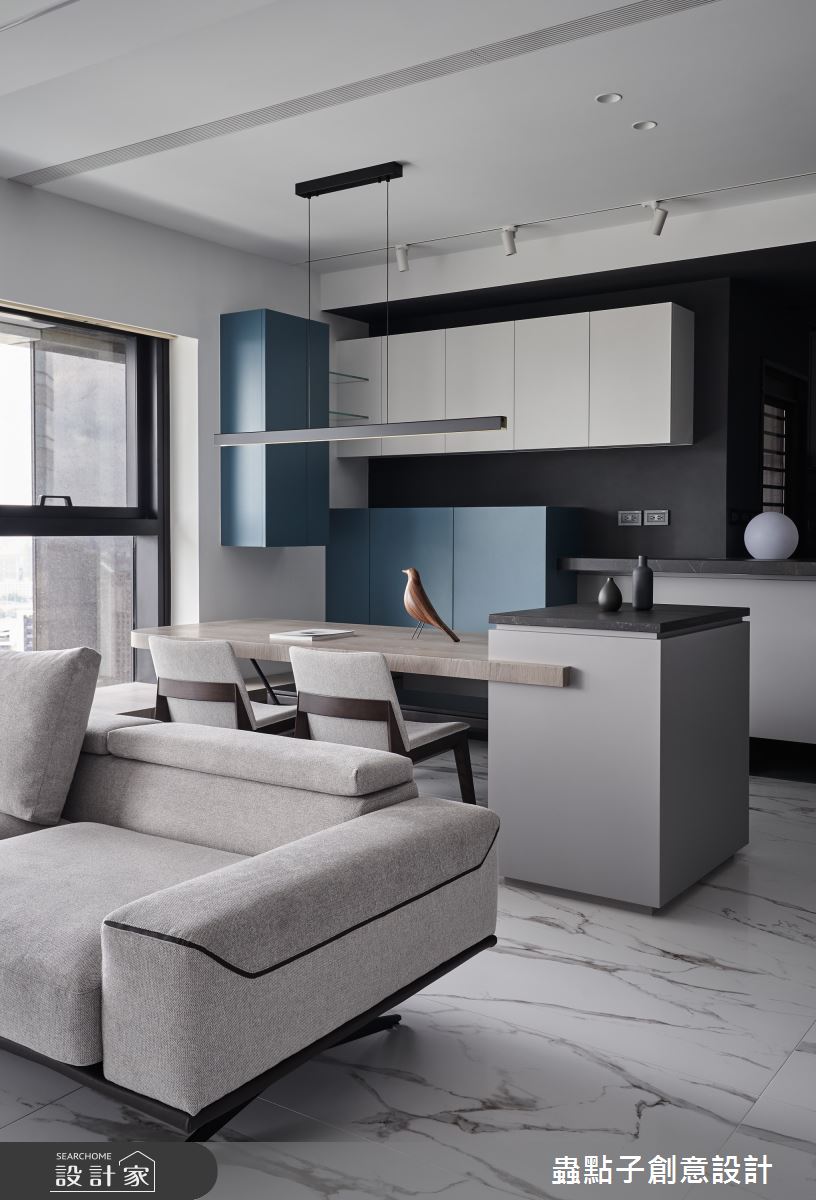 25坪新成屋(5年以下)＿簡約風客廳餐廳案例圖片＿蟲點子創意設計＿蟲點子_126之23