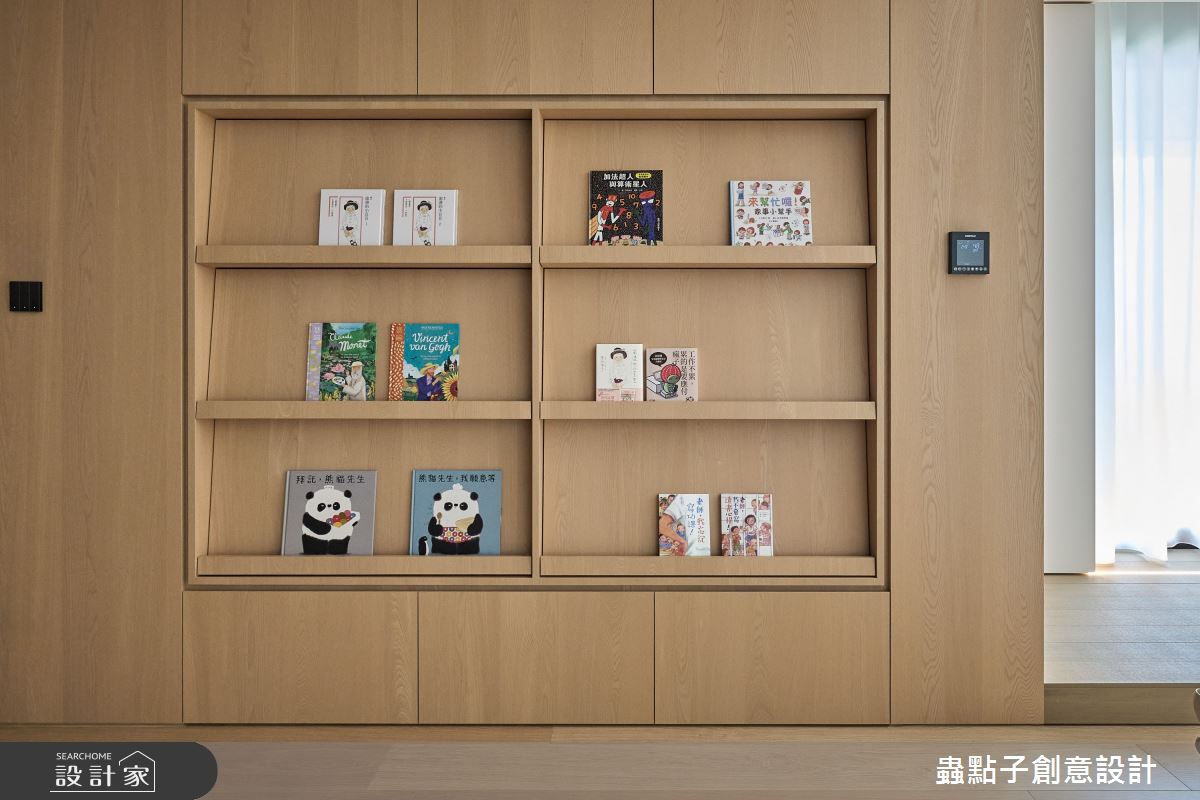 50坪新成屋(5年以下)＿簡約風客廳案例圖片＿蟲點子創意設計＿蟲點子_127之25