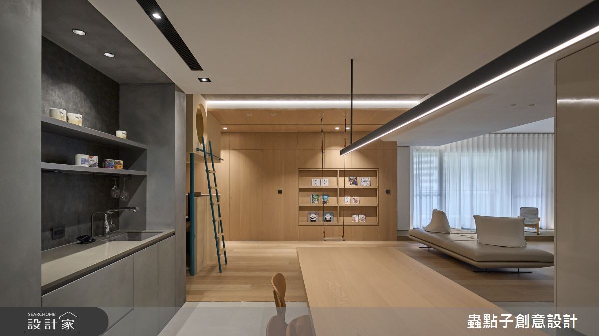50坪新成屋(5年以下)＿簡約風餐廳案例圖片＿蟲點子創意設計＿蟲點子_127之42