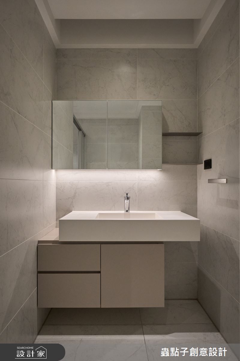 50坪新成屋(5年以下)＿簡約風浴室案例圖片＿蟲點子創意設計＿蟲點子_127之53